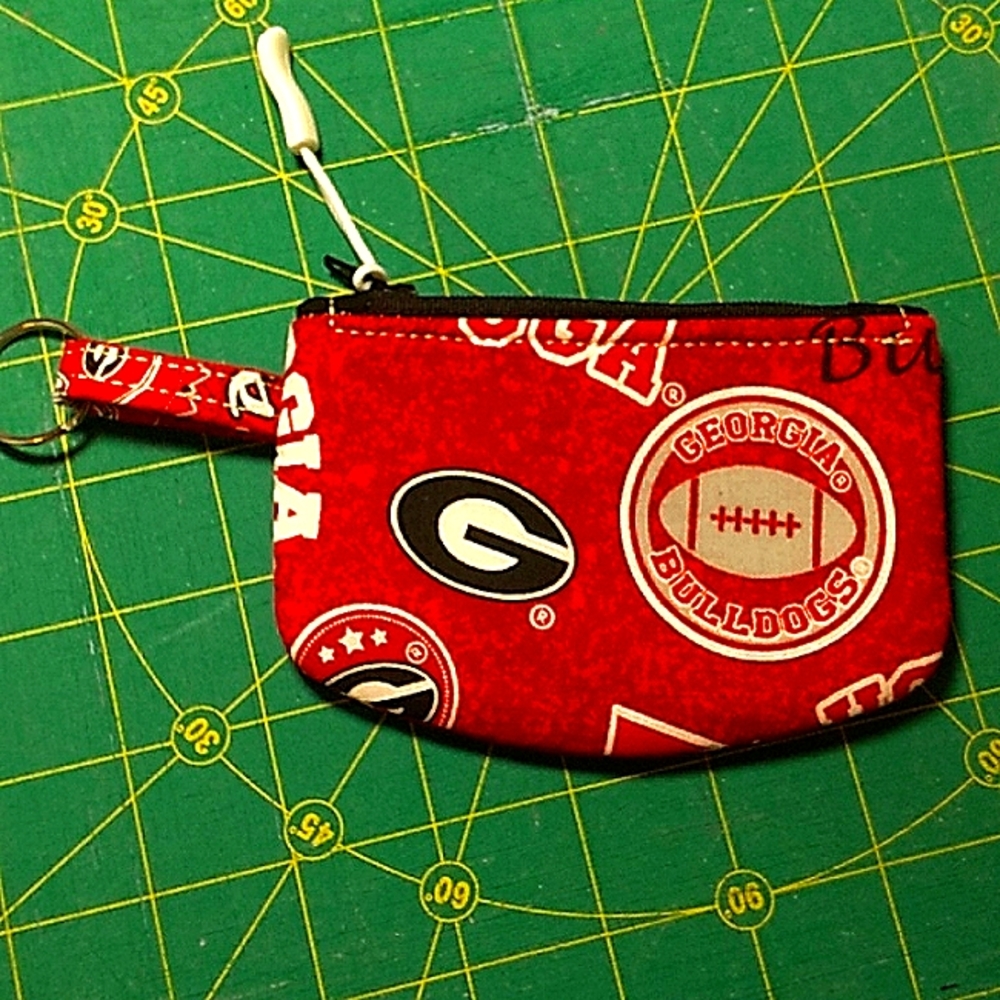 Coin/ Keychain zippered pouch